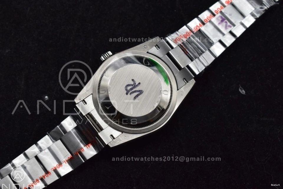 Dial 36 (Gain Diamond 904L Steel on Weight) SS Grey Bracelet vr3255 Best QF Edition V5 President DayDate 0601